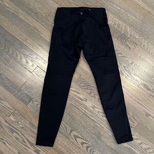 Athleta fleece lined leggings, Black, Size Small